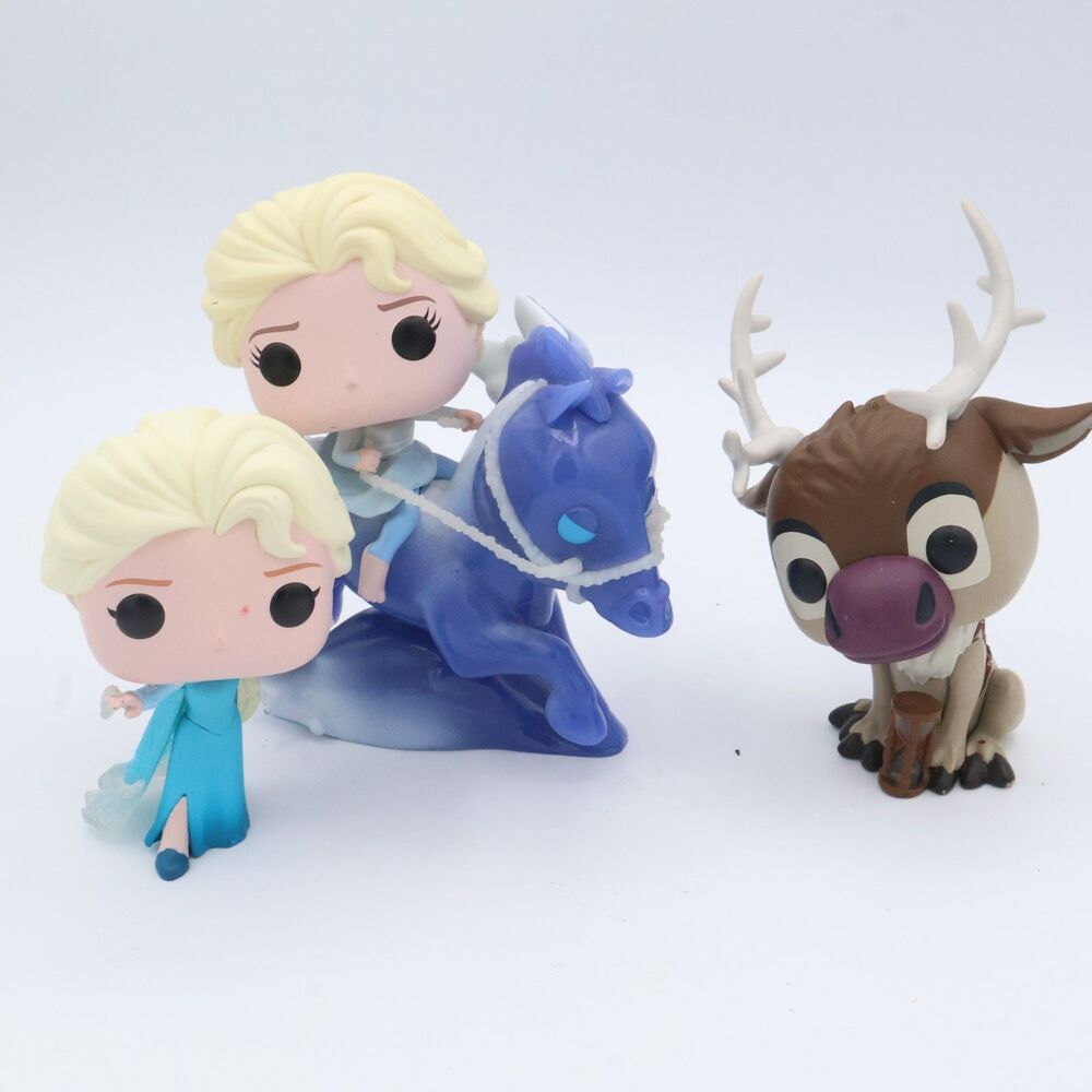 Funko Pop Lot of  Loose Random Mixed Up Unboxed - Disney Frozen
